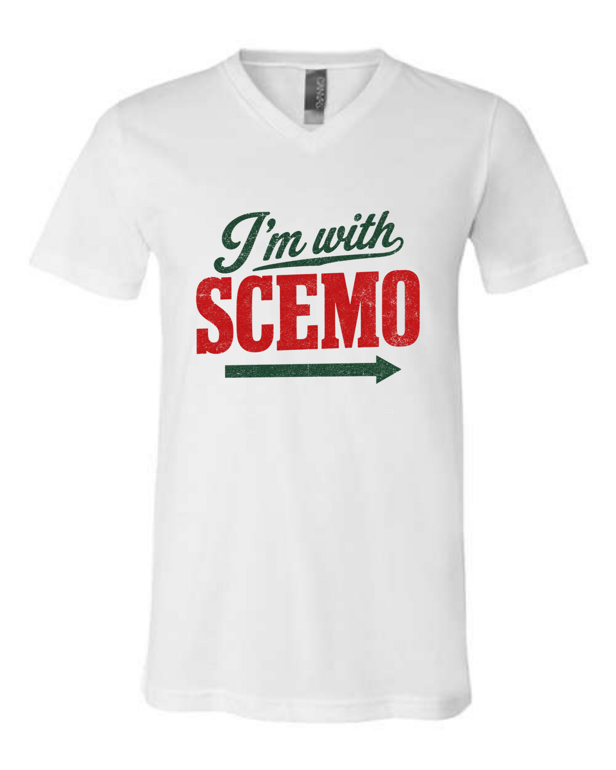 The I'm With Scemo V-Neck Shirt
