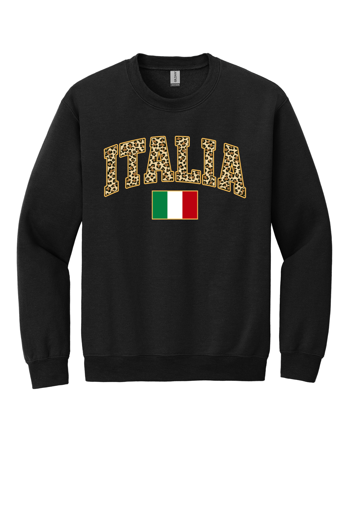 Italia Leopard Print Sweatshirt - Unisex
