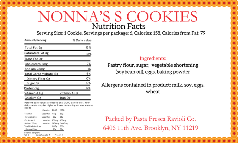 Nonna's S Cookies