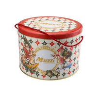 Santa Panettone Classico  in Tin by Muzzi