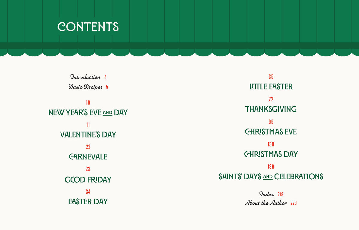 The Cooking with Nonna Cookbook: A Year of Italian Holidays - With Dedication