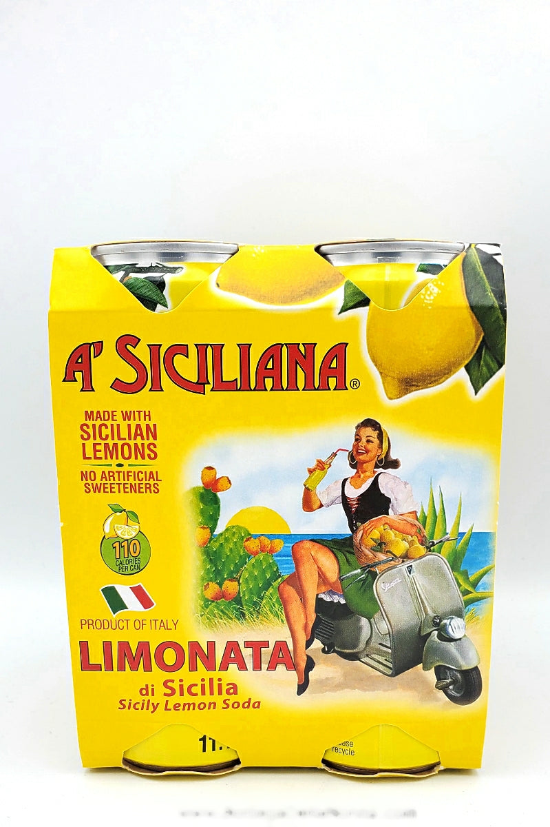 Sicily Lemon Soda - 4Pack