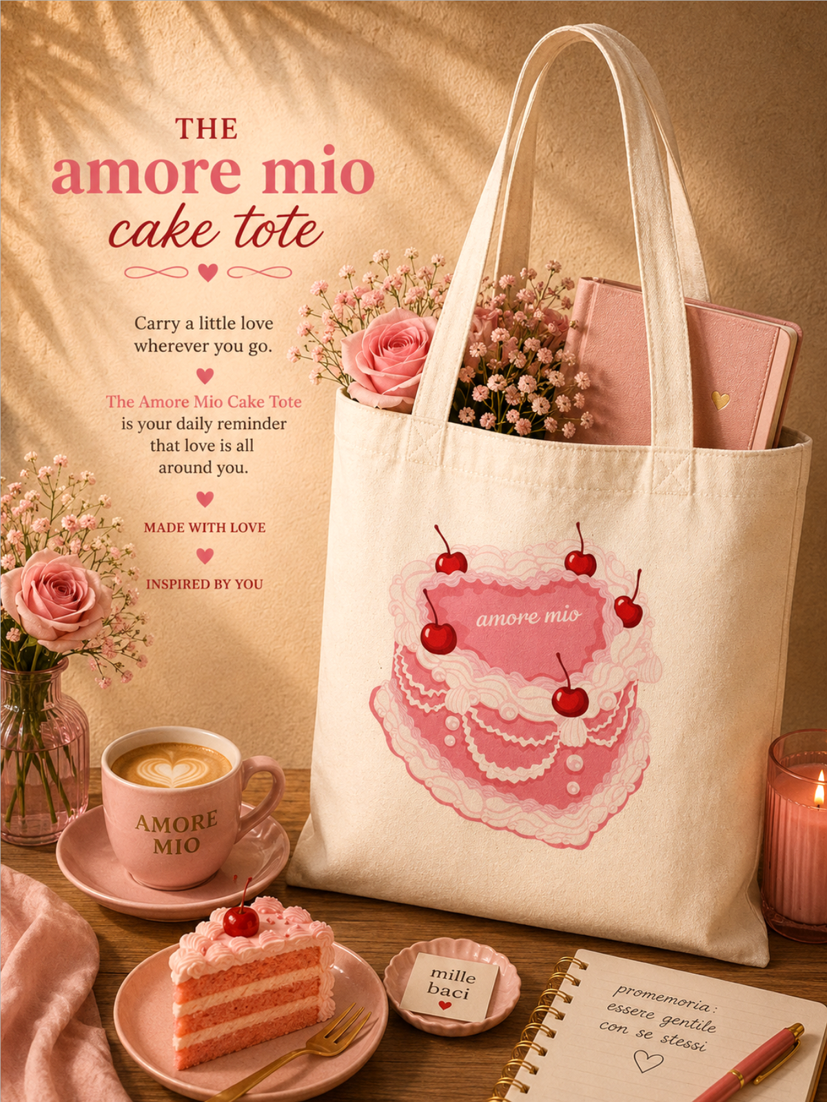 The Amore Mio Cake Tote