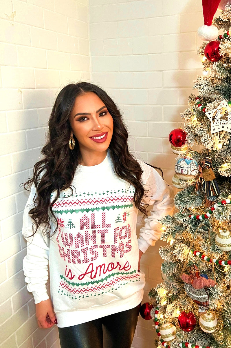 The Amore Ugly Christmas Sweatshirt