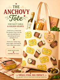 anchovy tote bag natural