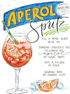 The Aperol Spritz Recipe Tee - Unisex