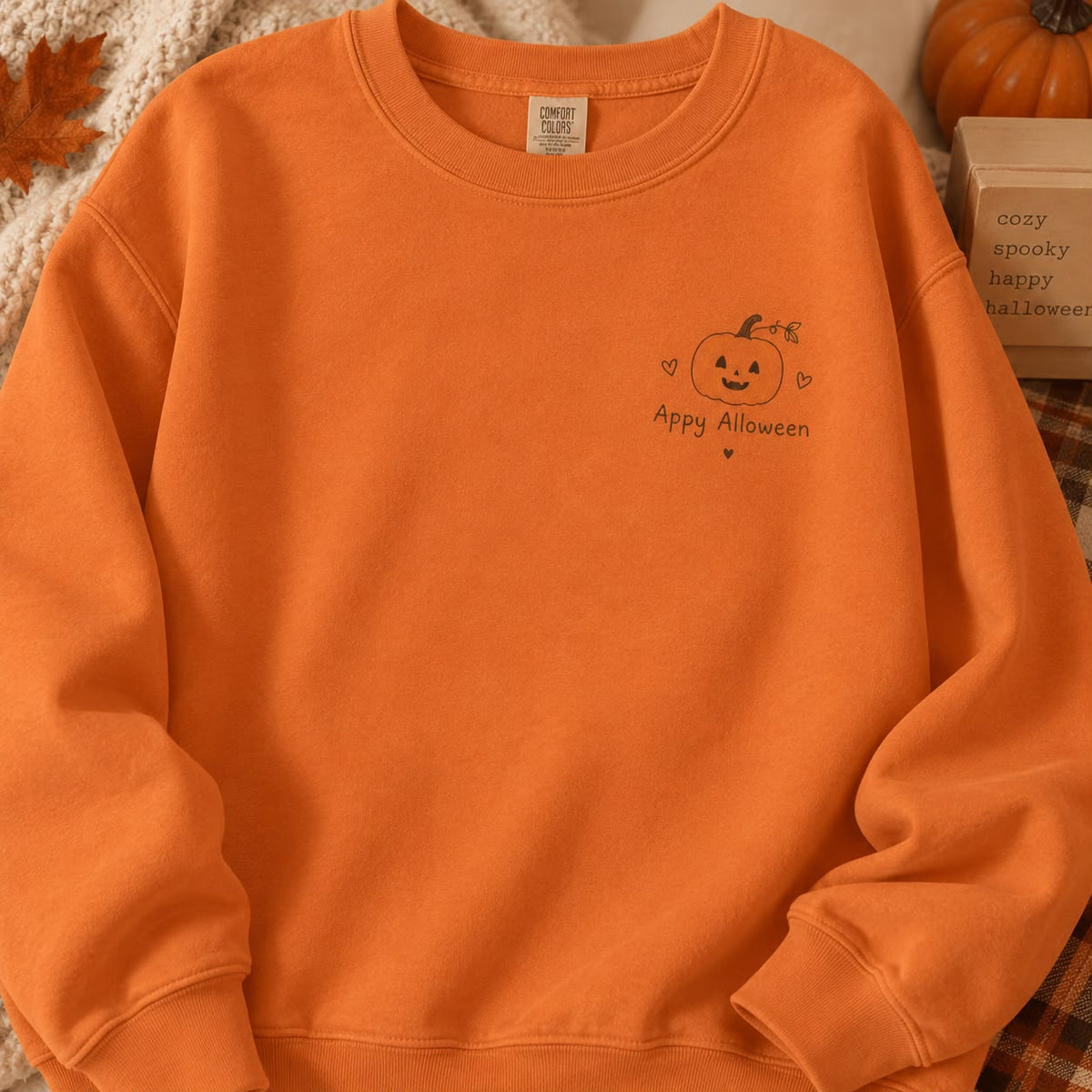 The Appy Alloween Logo Sweatshirt