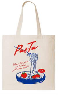 Artsy Pasta Tote