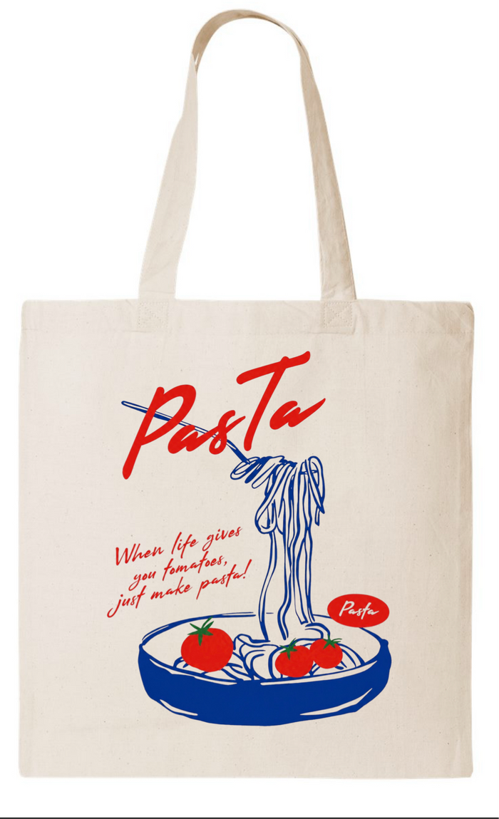 Artsy Pasta Tote