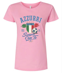 The Azzurri Sempre Con Te Fitted Tee