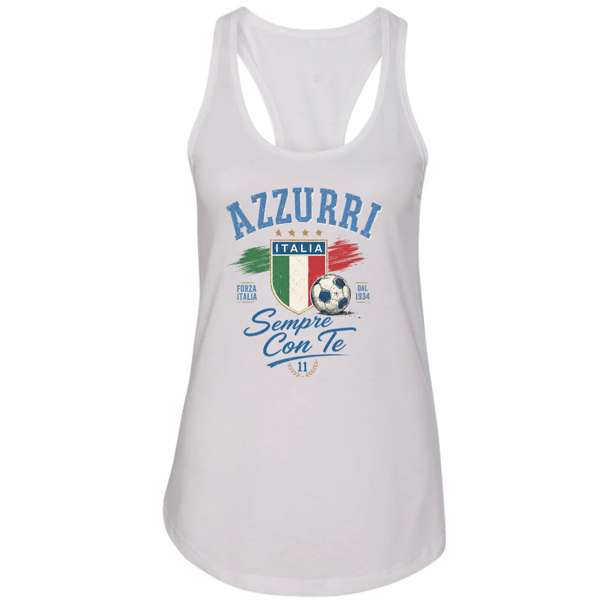 The Forza Azzurri Sempre Con Te  Tank Top