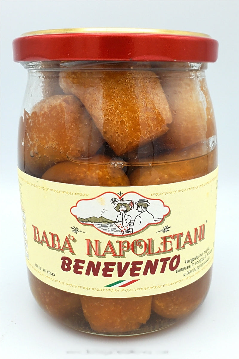 Baba` Napoletani with Benevento - Strega Liqueur - 500 Gr