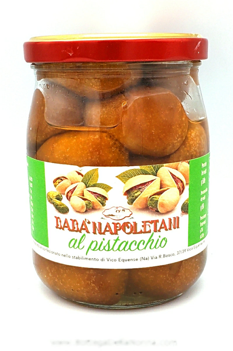 Baba` Napoletani al Pistachio - 500 Gr