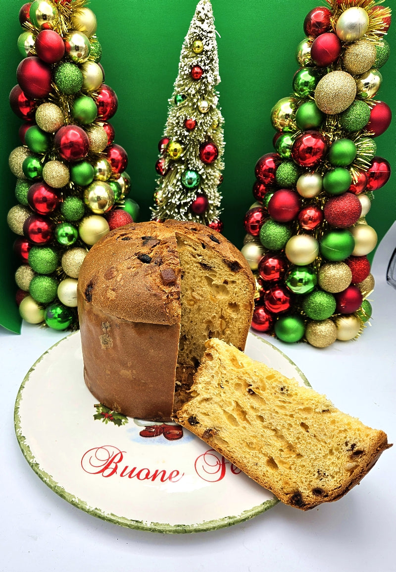 Babbo Natale Panettone Serving Plate - Made in Italy
