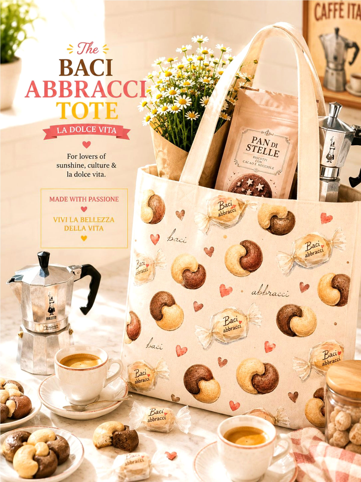 The Baci & Abbracci Tote