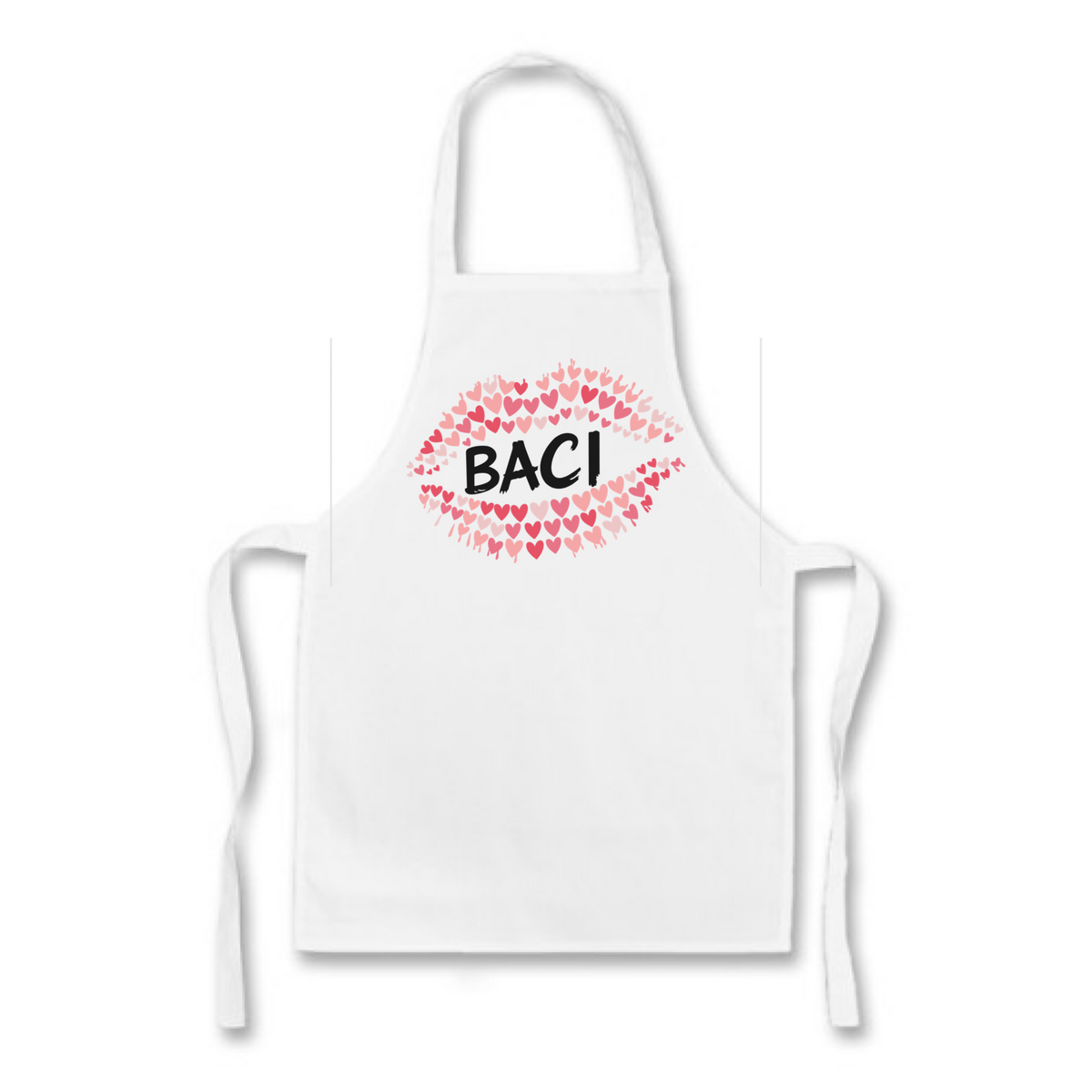 The Baci Hearts Apron