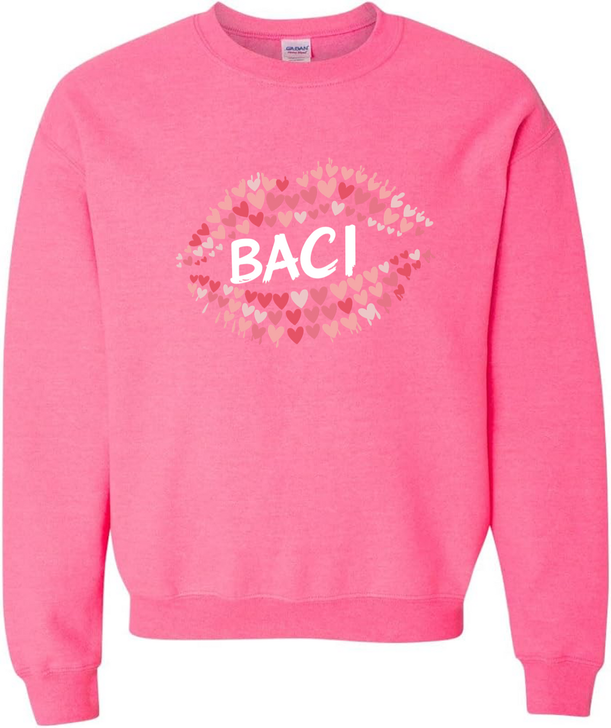 The Baci Hearts Sweatshirt