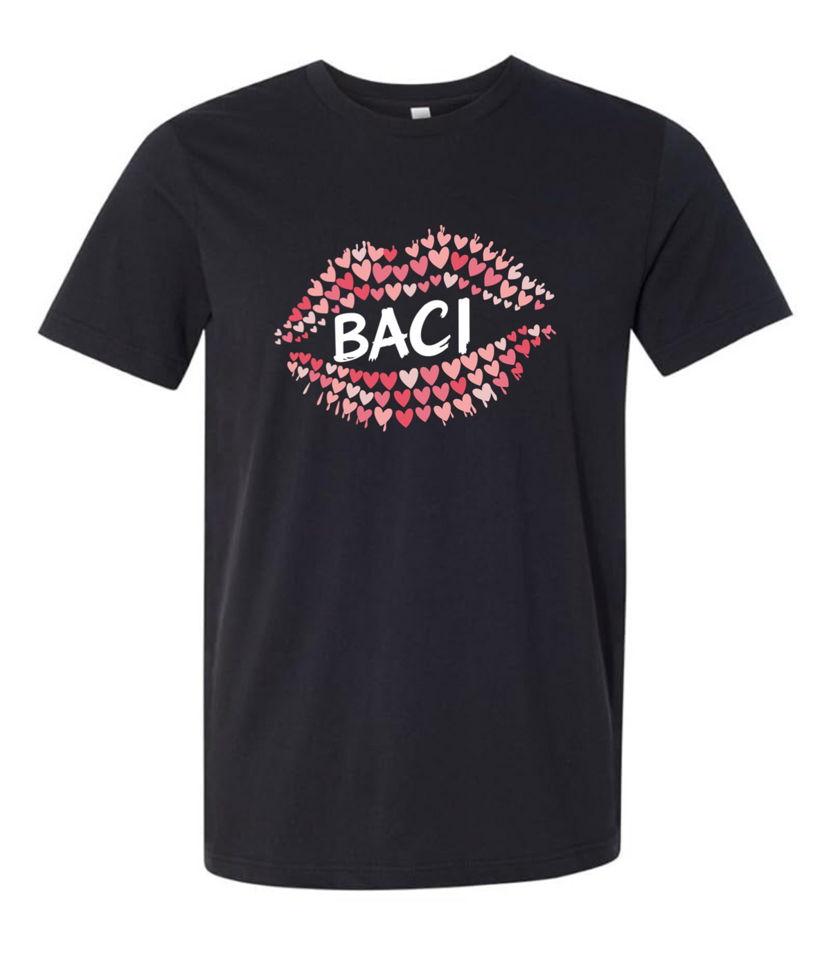 The Baci Hearts  Tee