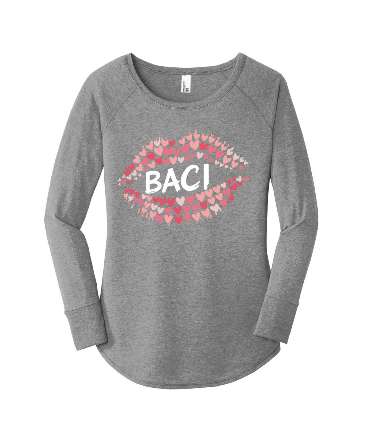 The Baci Hearts Tunic