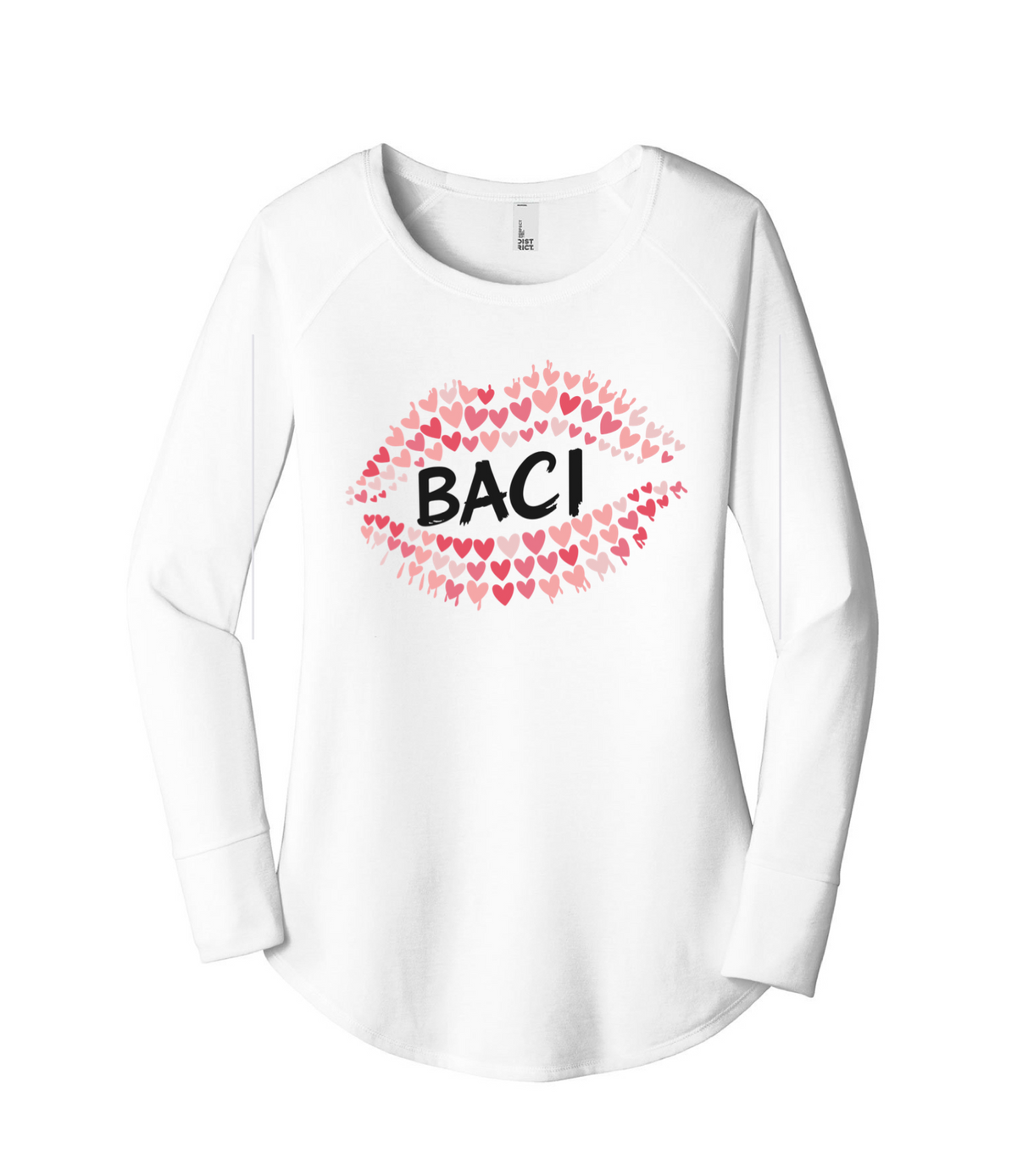 The Baci Hearts Tunic