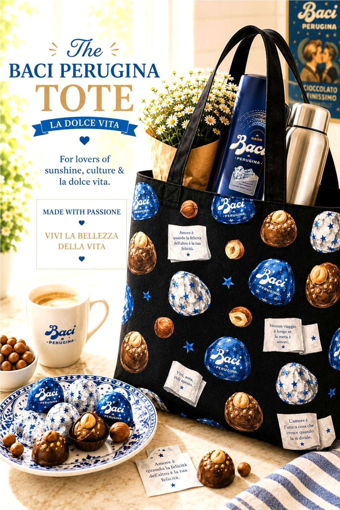 The Baci Perugina Tote