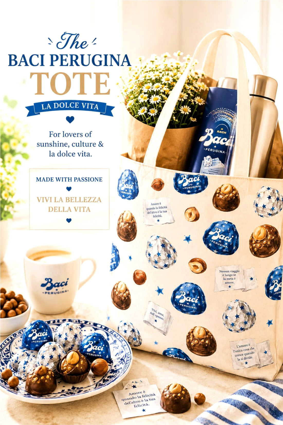 The Baci Perugina Tote