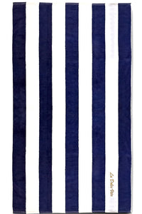 La Dolce Vita Extra Large Beach Towel - Blue - Made in Italy