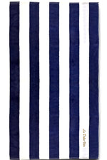 La Dolce Vita Extra Large Beach Towel - Blue - Made in Italy