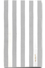 La Dolce Vita Extra Large Beach Towel - Gray - Made in Italy