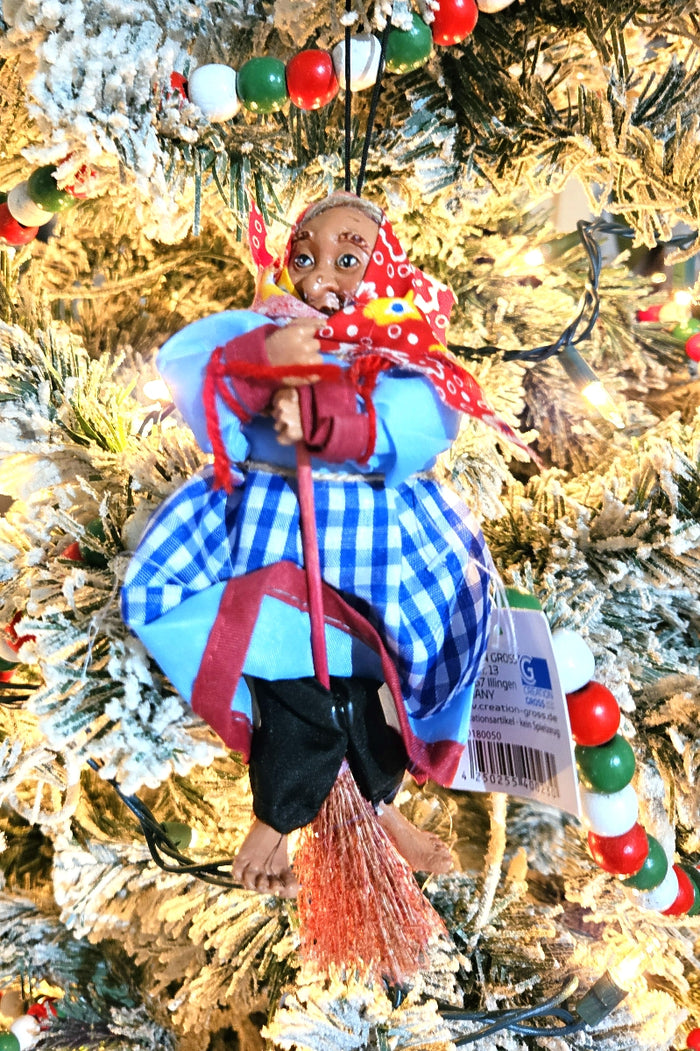 The Befana Broom Ornament