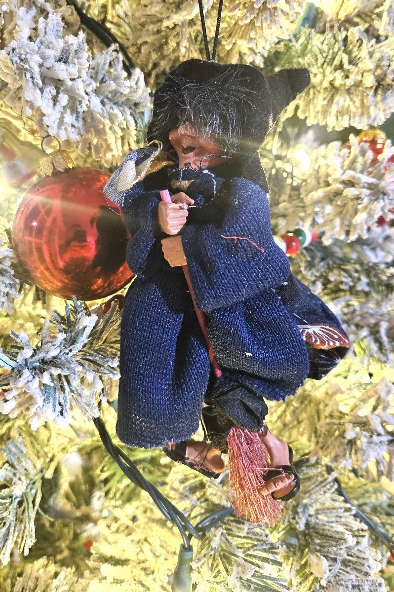 The Befana Broom Ornament