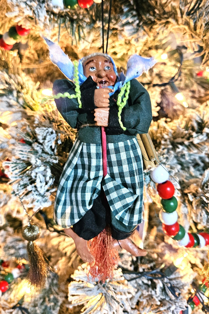 The Befana Broom Ornament
