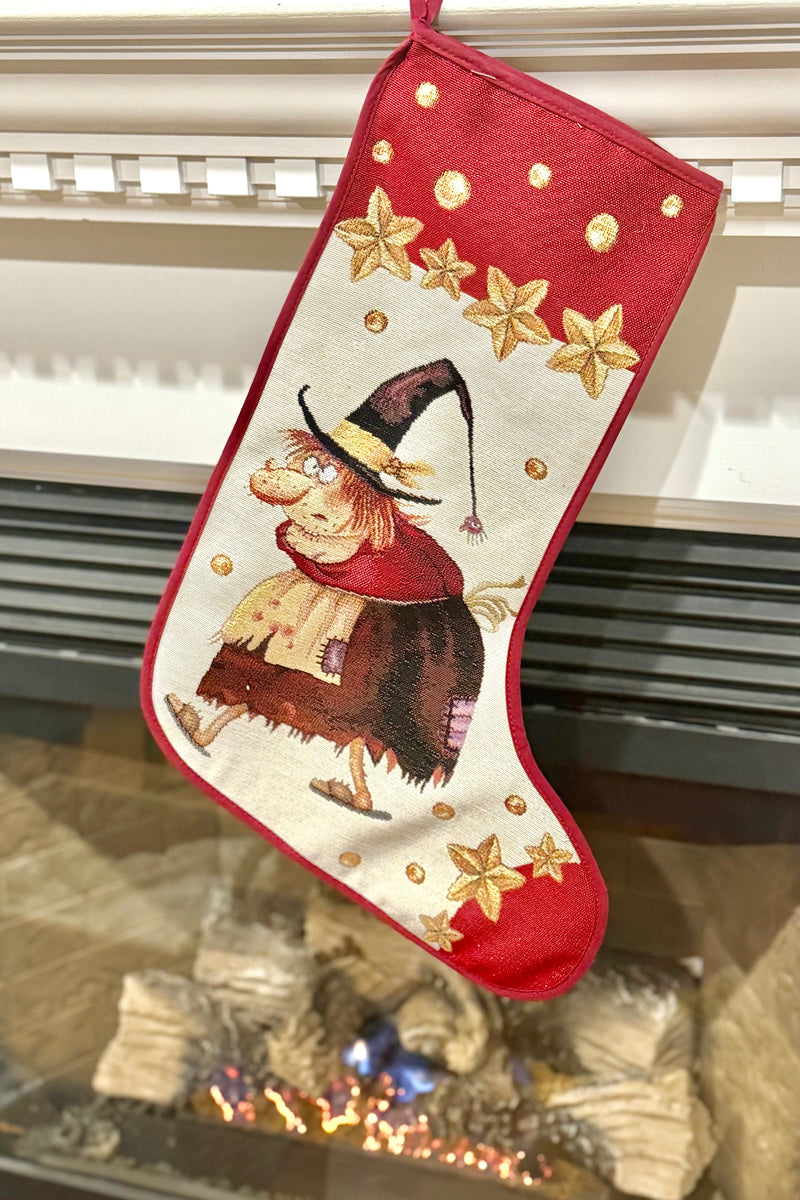 The Befana Witch Stocking - Made in Italy