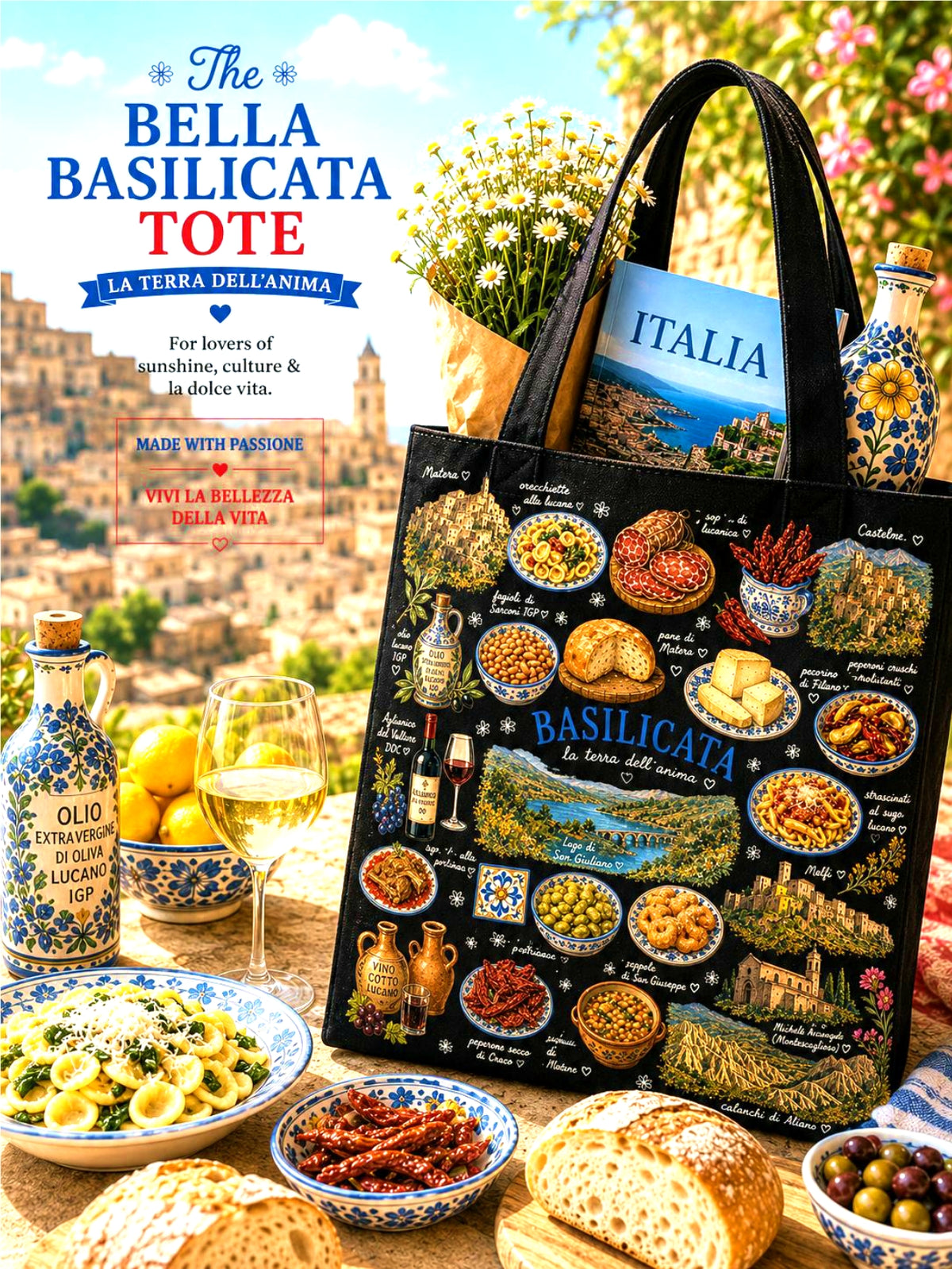 The Bella Basilicata Tote
