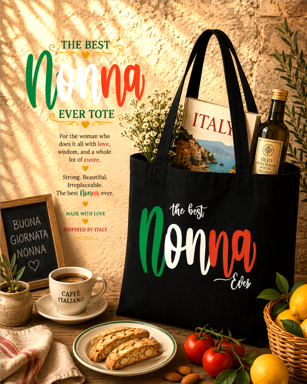 Best Nonna Ever Tote