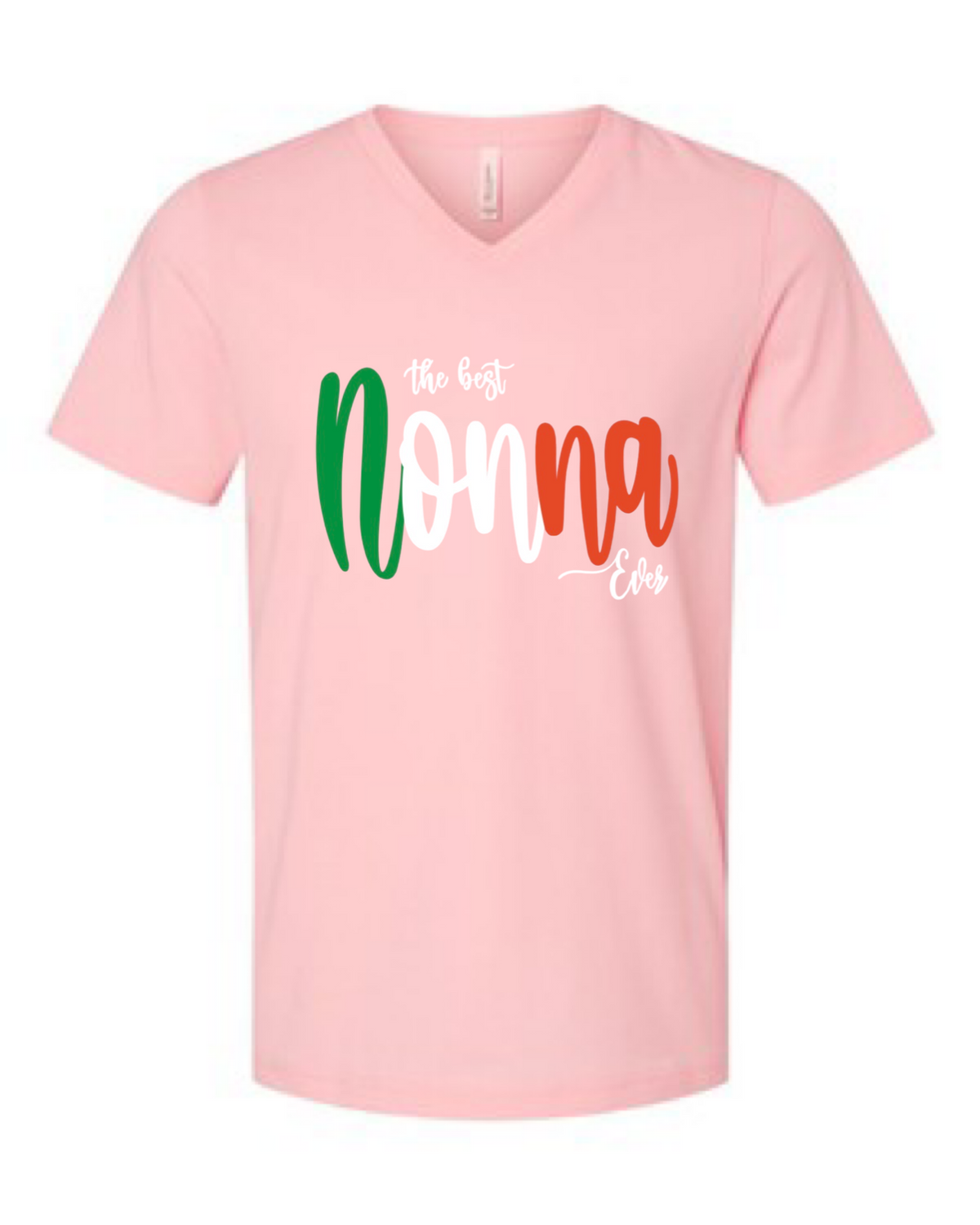 Best Nonna Ever V-Neck Shirt