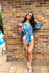 Blue Majolica Kaftan