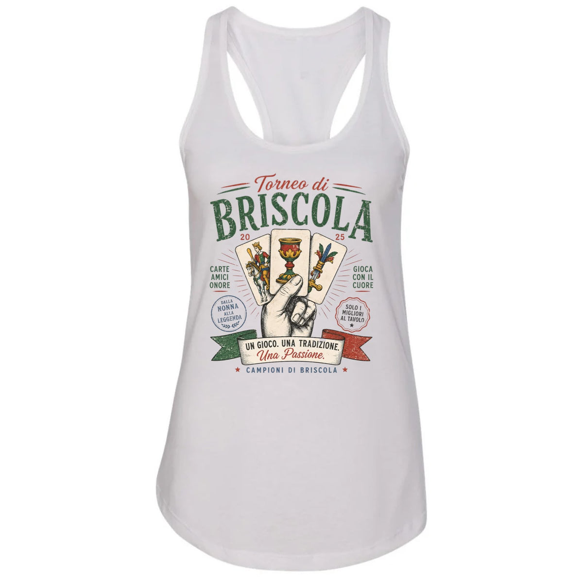 The Briscola Cad Game  Tank Top