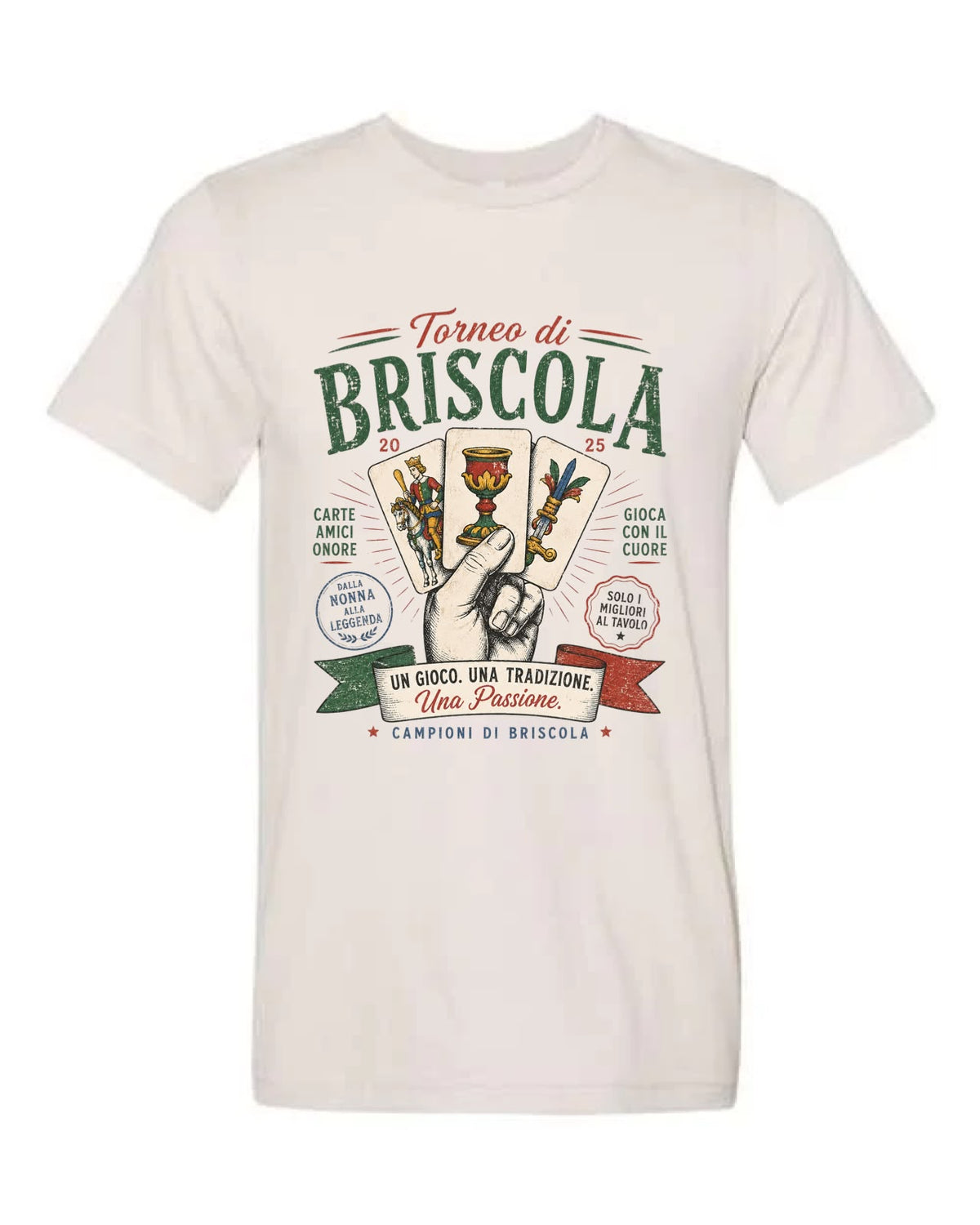 The Briscola Card Game Tee - Unisex