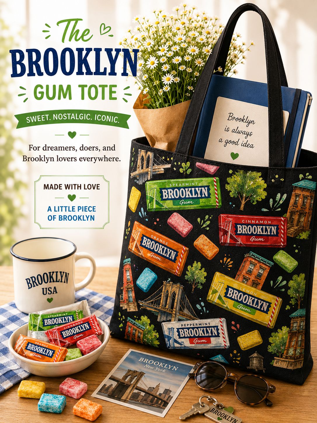 The Brooklyn Gum Tote