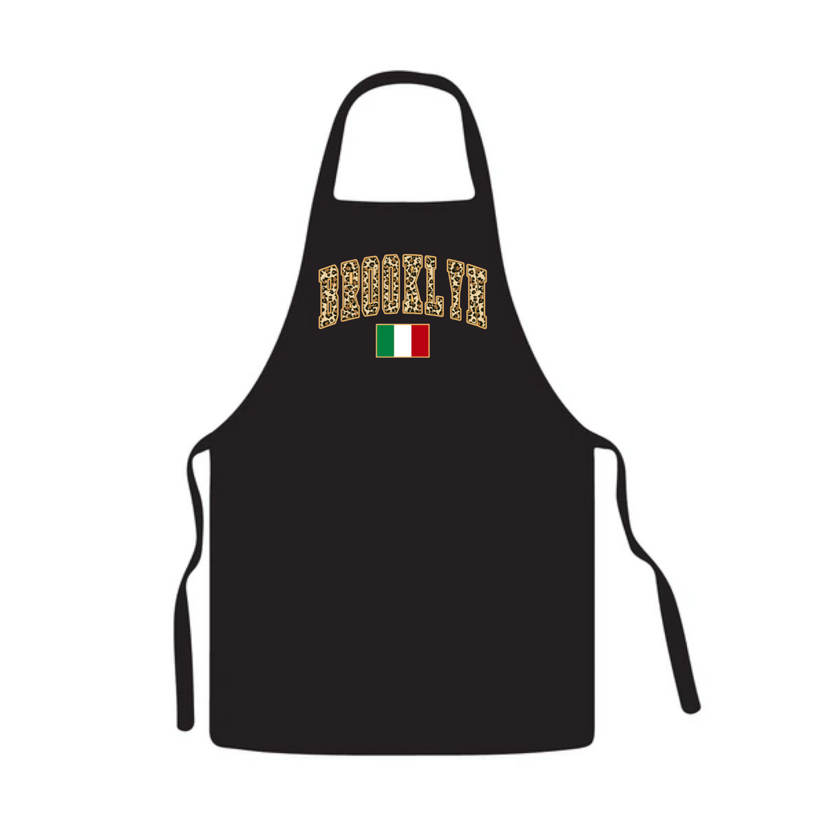 Brooklyn Leopard Print Apron