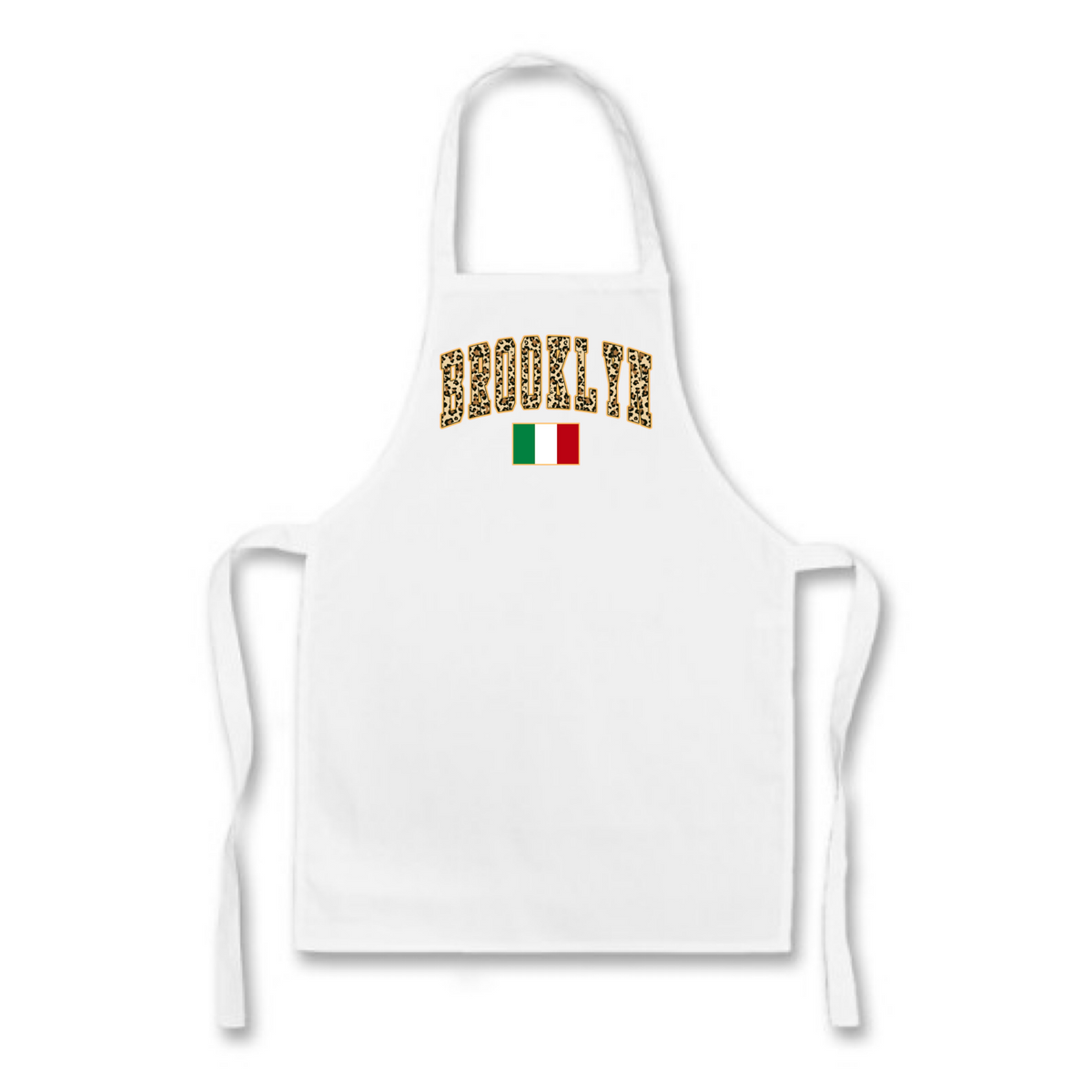 Brooklyn Leopard Print Apron