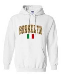 Brooklyn Leopard Print Hoodie - Unisex