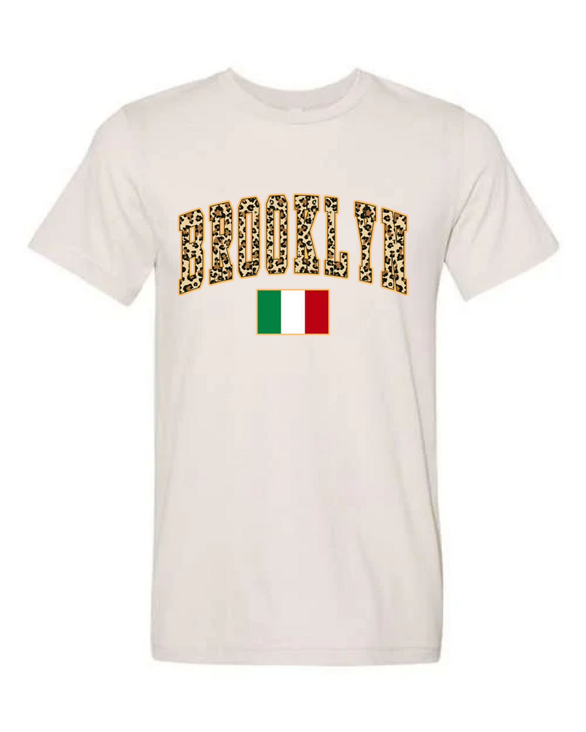 Brooklyn Leopard Print Tee - Unisex