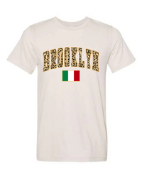 Brooklyn Leopard Print Tee - Unisex