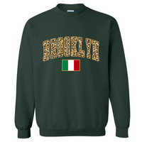 Brooklyn Leopard Print Sweatshirt - Unisex