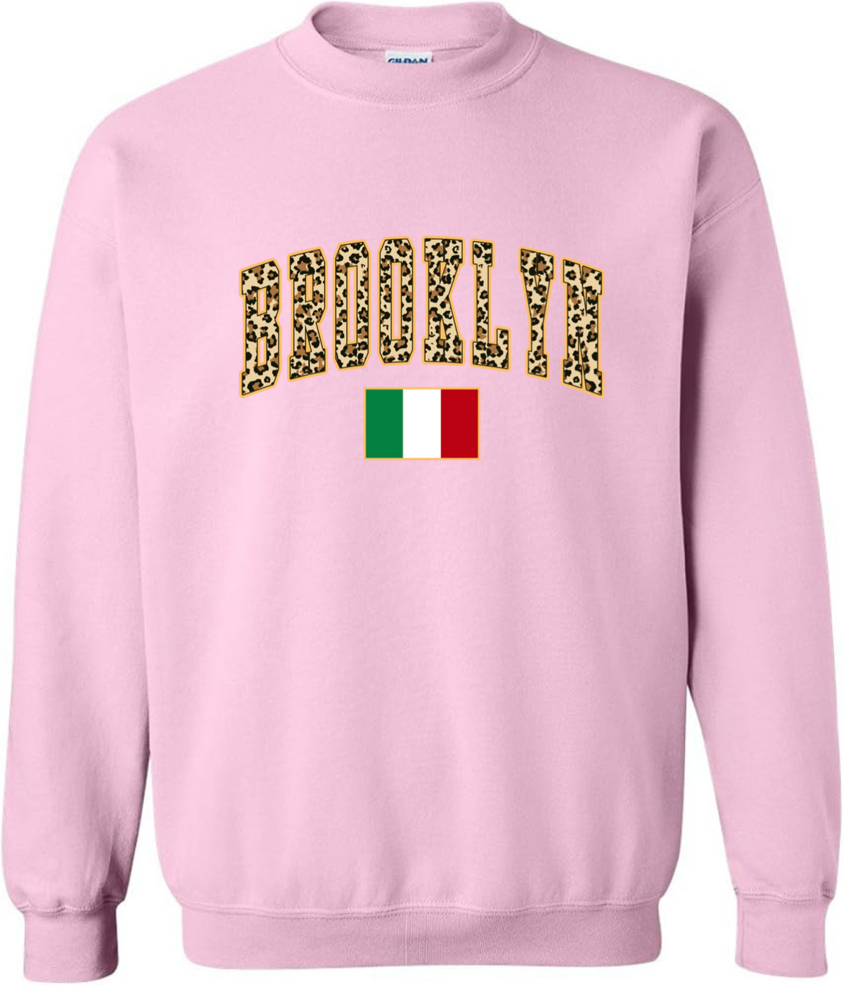 Brooklyn Leopard Print Sweatshirt - Unisex