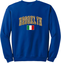 Brooklyn Leopard Print Sweatshirt - Unisex