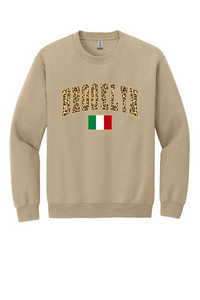Brooklyn Leopard Print Sweatshirt - Unisex