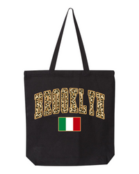 Brooklyn Leopard  Print Tote